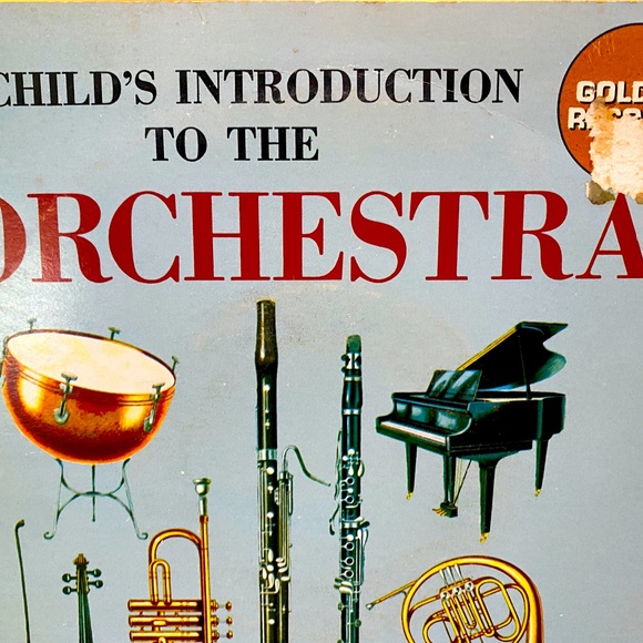 RETRO 1966 GOLDEN VINYL RECORD A CHILD’S INTRODUCTION TO THE ORCHESTRA #2068 7” - Picture 10 of 16